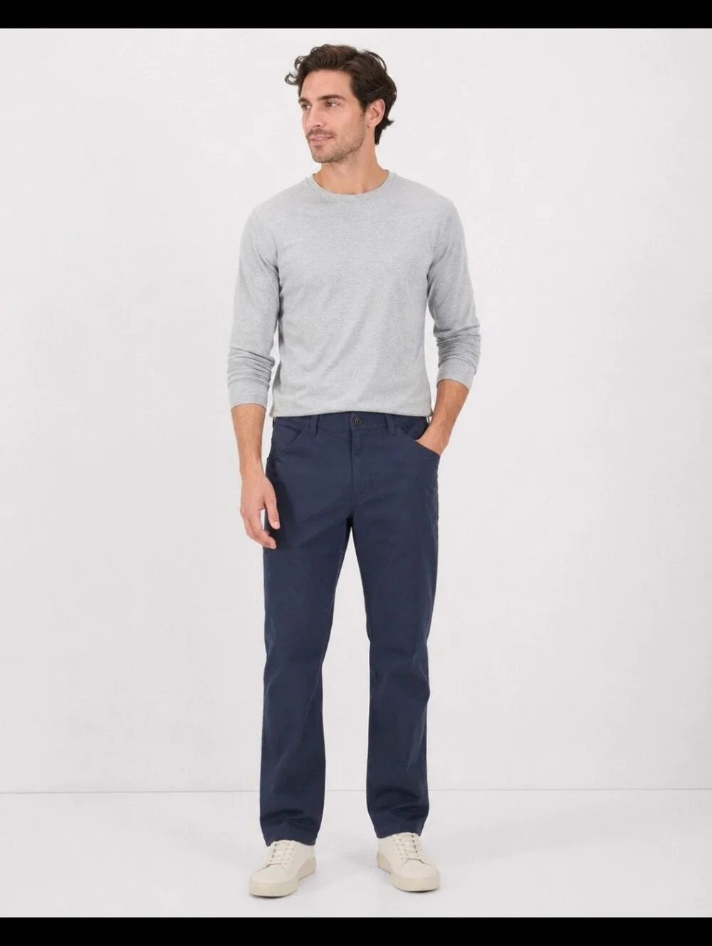 Orvis men’s 32x32 navy Tech Trek pants water repellent stretch hiking travel gor